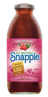 Snapple 16 oz New Plastic Bottle Raspberry - Case of 24