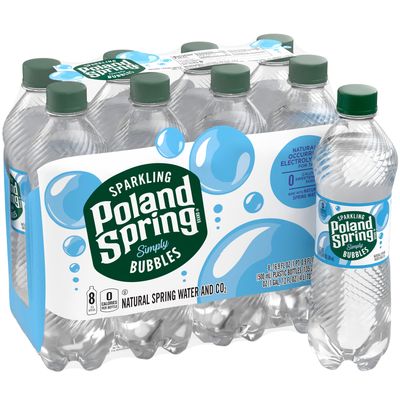 Poland Spring Sparkling Water 12/1 Liter