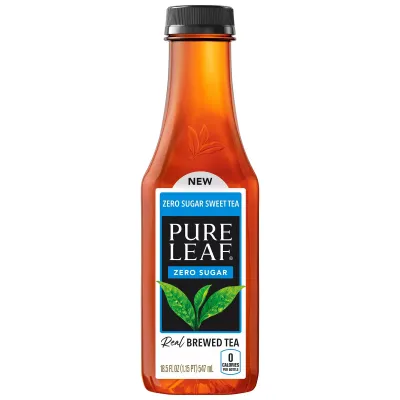 Pure Leaf Zero Sweet 18.5 Oz Plastic Bottles Case of 12