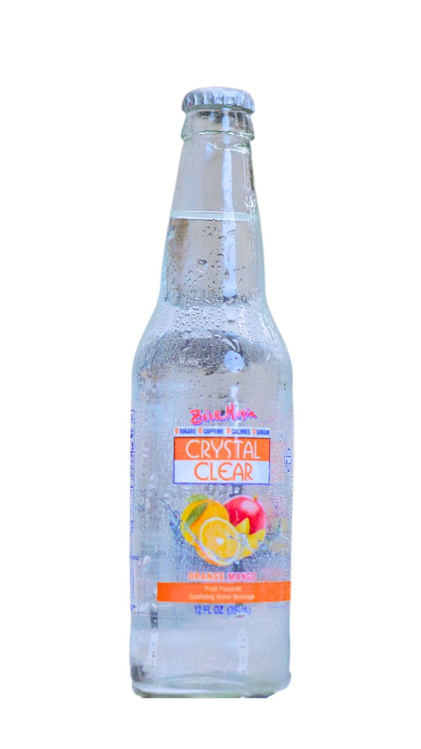 Clear Choice Orange Mango Seltzer 24/12 oz Glass Bottles
