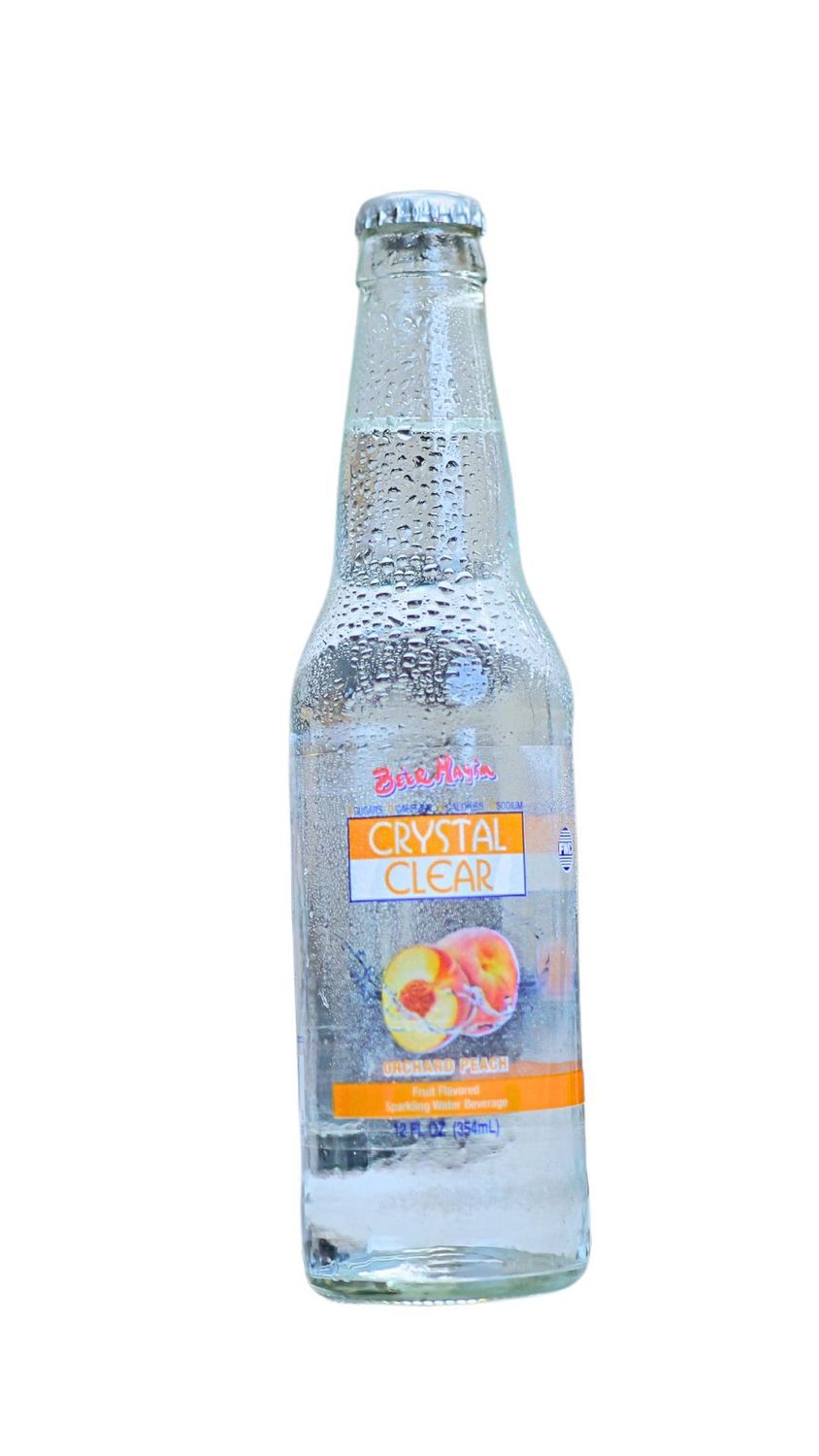 Clear Choice Orchard Peach Seltzer 24/12 oz Glass Bottles