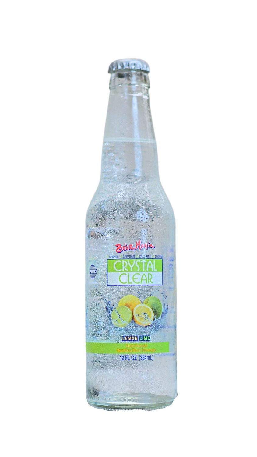 Clear Choice Lemon Lime Seltzer 24/12 oz Glass Bottles