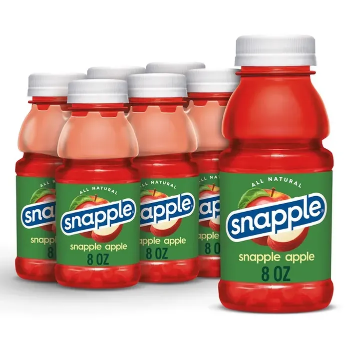 Snapple 8 oz (Plastic) - Apple - Case of 16
