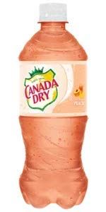 Canada Dry Peach Soda 20 oz - Case of 24