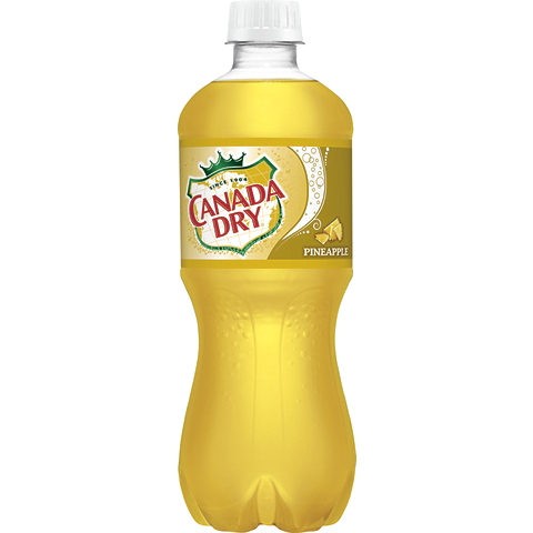 Canada Dry Pineapple Soda 20 oz - Case of 24