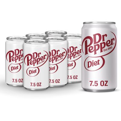 Diet Dr. Pepper - 7.5 oz - Case of 24