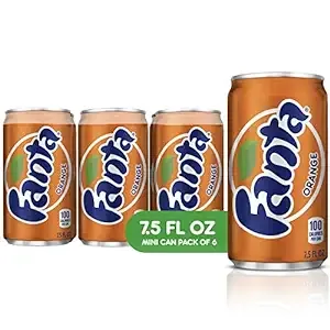 Fanta Orange - 7.5 oz - Case of 24