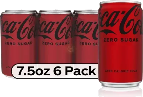 Zero Coke - 7.5 oz - Case of 24