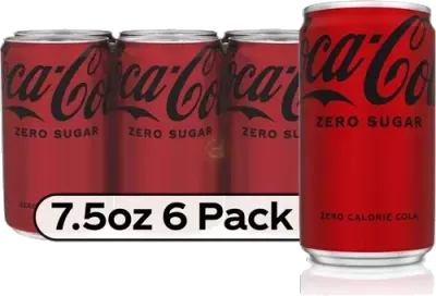 Zero Coke - 7.5 oz - Case of 24