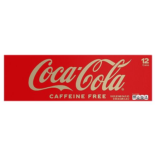 Caffeine Free Coke - 12 oz - Case of 24
