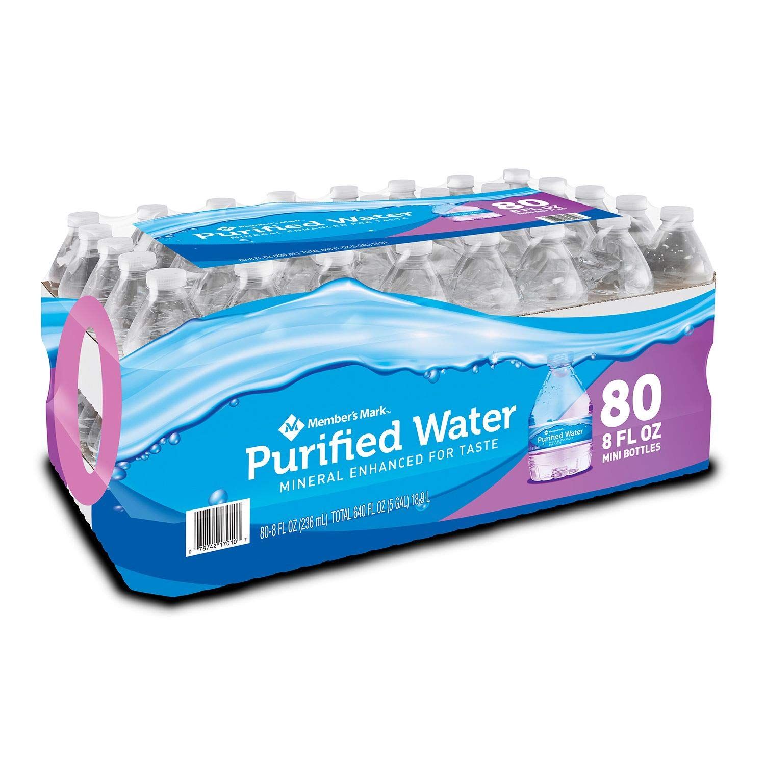 Members Mark water 80/8 oz.