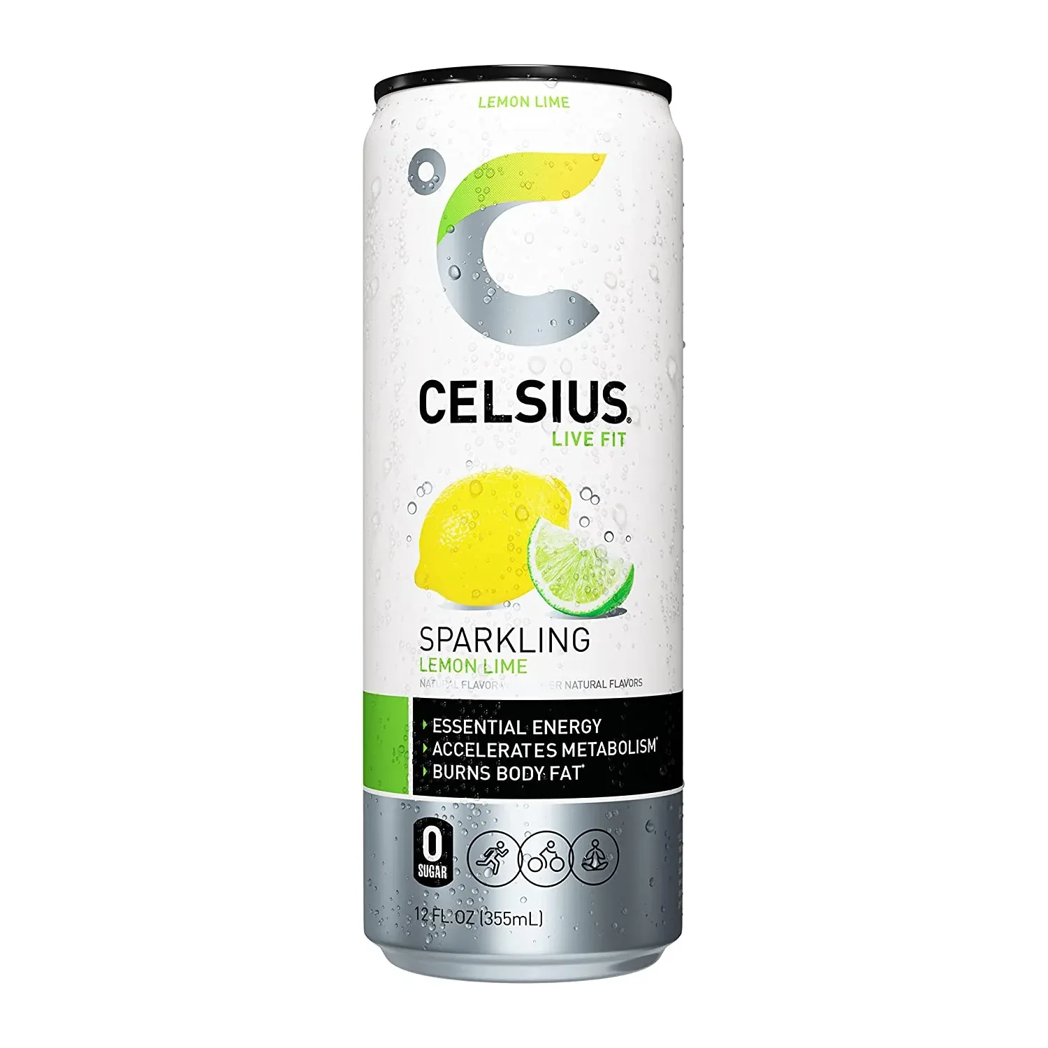 Celsius lemon Lime 12/12 OZ