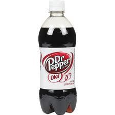 Diet Dr. Pepper - 20 oz - Case of 24