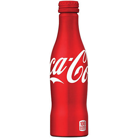 Coke 8.5 oz. Aluminum Bottles - Case of 24