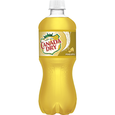 Canada Dry Pineapple Soda 20 oz - Case of 24