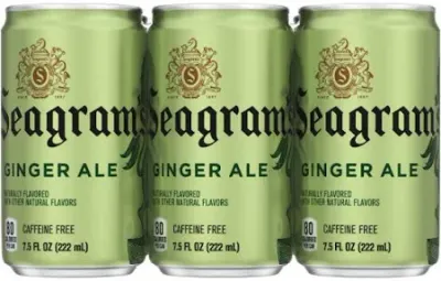 Seagram's Ginger Ale - 7.5 oz - Case of 24