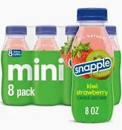 Snapple 8 oz (Plastic) - Kiwi Strawberry - Case of 16