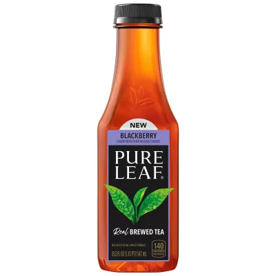 Pure Leaf Blackberry 18.5 Oz Plastic Bottles Case of 12