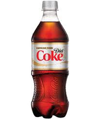 Caffiene Free Diet Coke - 20 oz - Case of 24