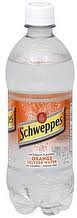 Schweppes Orange Seltzer - 20 oz - Case of 24