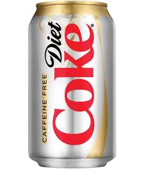 Caffiene Free Diet Coke - 12 oz - Case of 24
