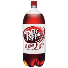 Diet Dr. Pepper - 2 Liter - Case of 8