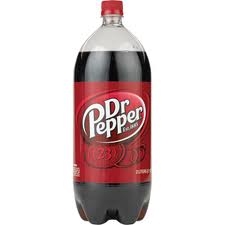 Dr. Pepper Soda 2 Liter Case of 8