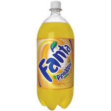 Fanta Pineapple - 2 Liter - Case of 8