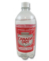 Canada Dry Pomegranate Cherry Seltzer 20 oz - Case of 24