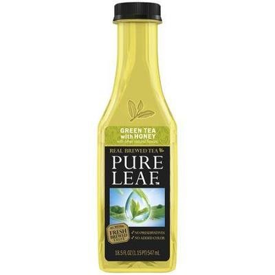 Pure Leaf Green Tea with Honey 18.5 oz Plastic Bottles Case of 12