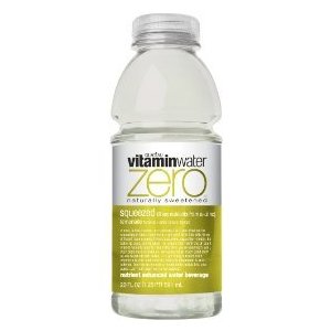 Glaceau Vitamin Water 20 oz - Diet Squeezed (Lemonade) - Case of 24