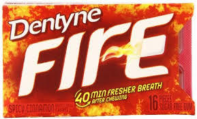 Dentyne Ice Gum Fire - 9 Count/16 pieces