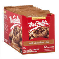Mrs Fields Milk Chocolate Cookies - 12 Count