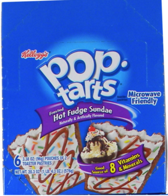 Kellog's Pop Tarts - Ice Cream Sundae 6/2 packs