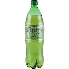 Seagrams Ginger Ale 1.25 Liter - Case of 12