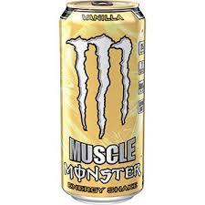 Monster Muscle Vanilla 15 oz - Case of 12