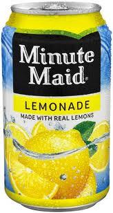 Minute Maid Lemonade 12 oz cans Case of 24