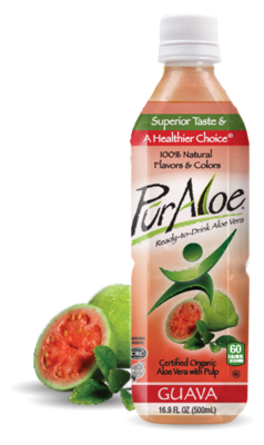 Pur Aloe Water Guava 24/16.9 oz