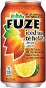 Fuze Lemon Tea - 12 oz - Case of 24