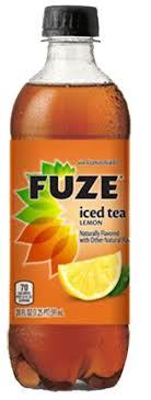 Fuze Lemon  Tea - 20 oz - Case of 24