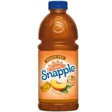Snapple 32 oz - Peach Tea - Case of 12