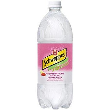 Schweppes Raspberry Lime Seltzer - 20 oz - Case of 24