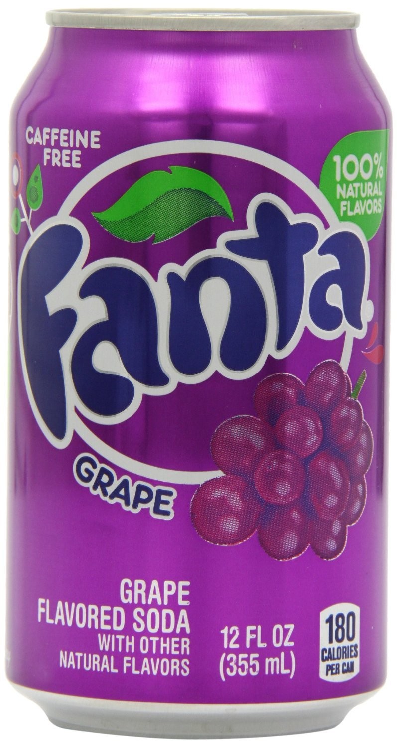Fanta Grape 12 oz can Case of 24