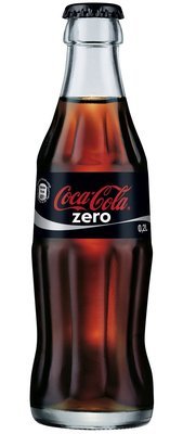 Zero Coke 8 oz. Glass Bottles - Case of 24