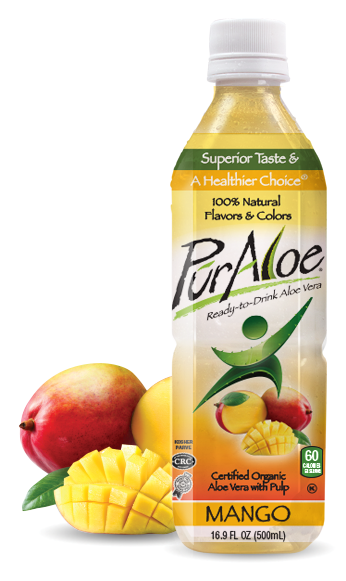 Pur Aloe Water Mango 24/16.9 oz