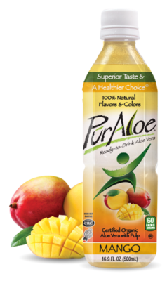 Pur Aloe Water Mango 24/16.9 oz