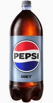 Diet Pepsi - 2 Liter K.F.P. - Case of 6