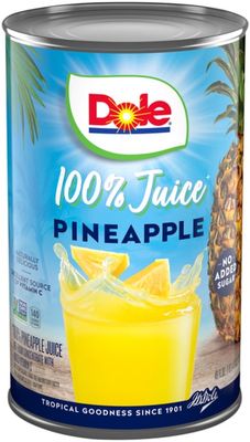 Dole Pineapple Juice 12/46 Oz Cans