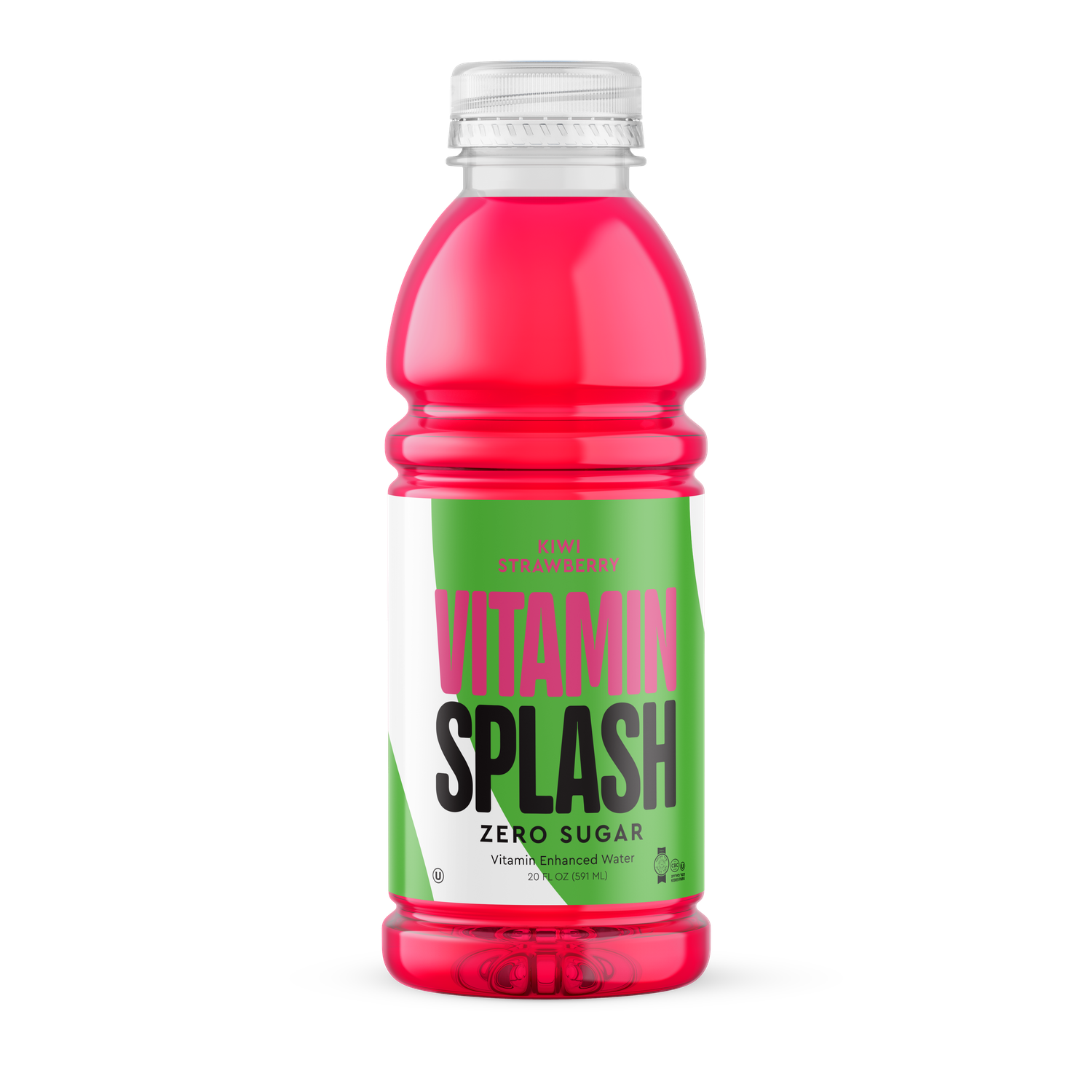 Vitamin Splash Zero Kiwi Strawberry Case of 12/20 Oz
