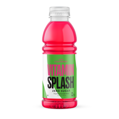 Vitamin Splash Zero Kiwi Strawberry Case of 12/20 Oz